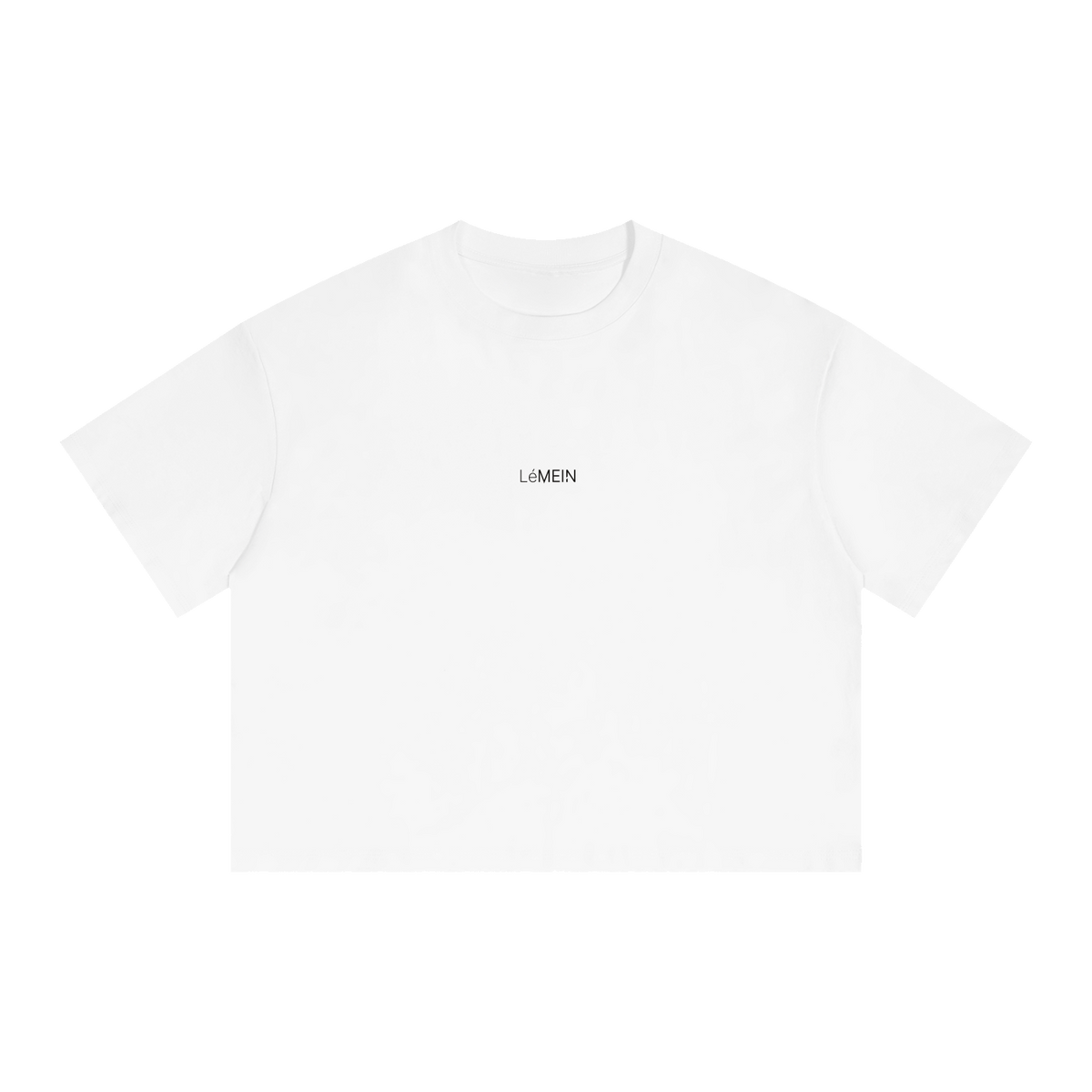 The Crop Tee in White #Color_White