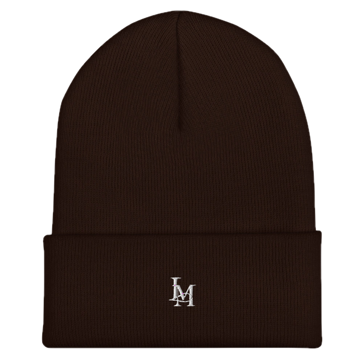 The Cuffed Beanie in Brown #Color_Brown