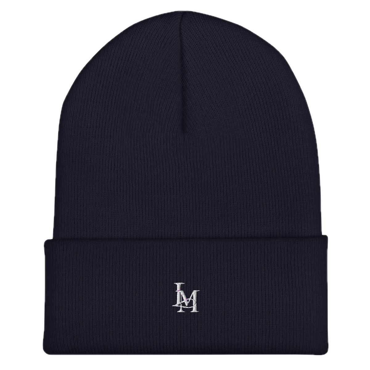 The Cuffed Beanie in Navy #Color_Navy