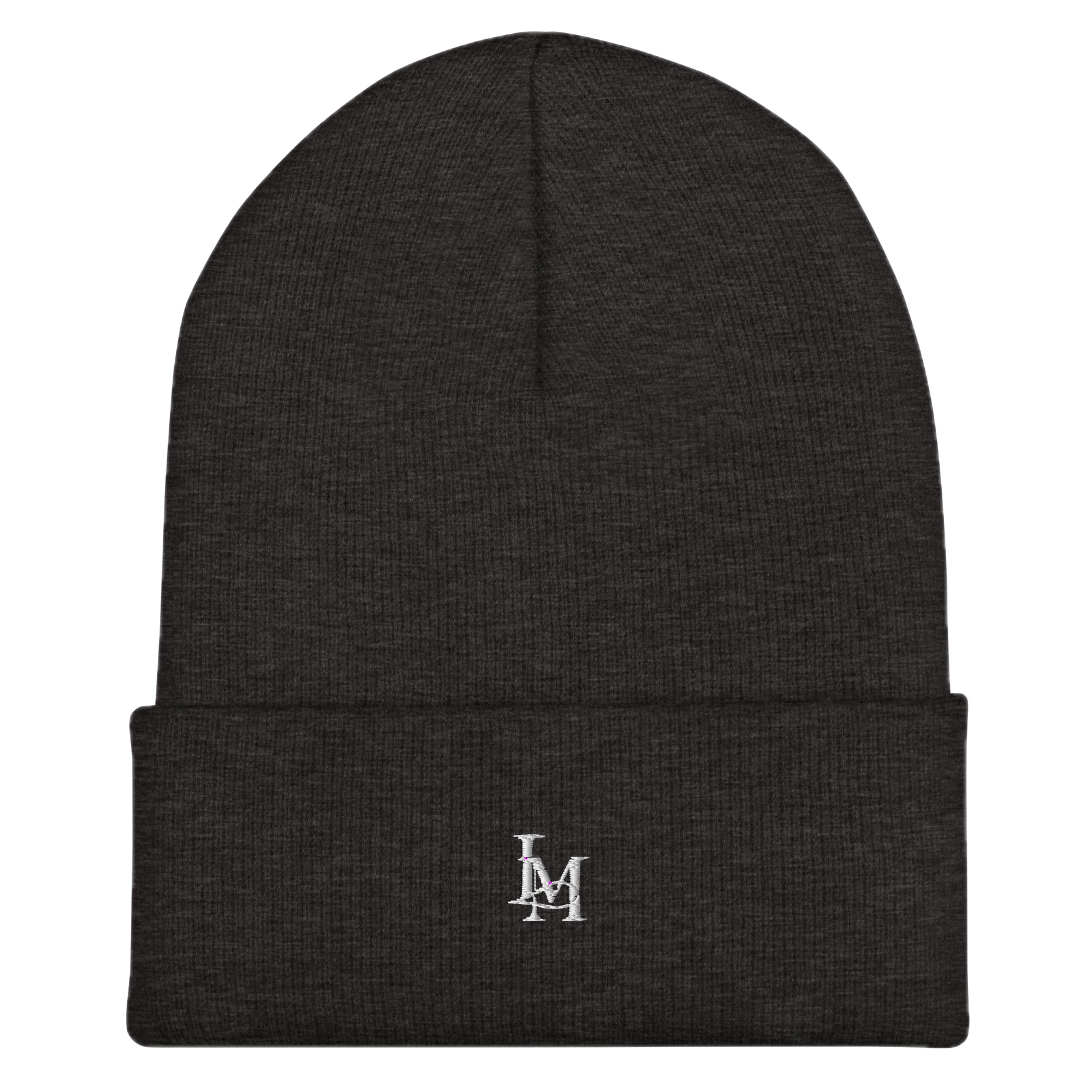 The Cuffed Beanie in Dark Grey #Color_Dark Grey