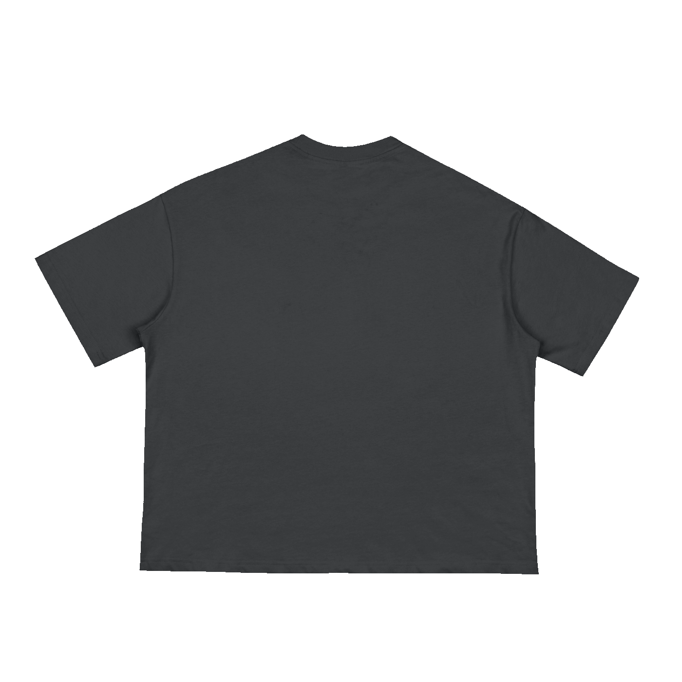 The Loose Tee in Black, back #Color_Black