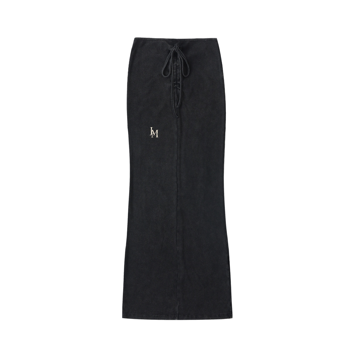 The Maxi Skirt in Washed Black #Color_Washed Black