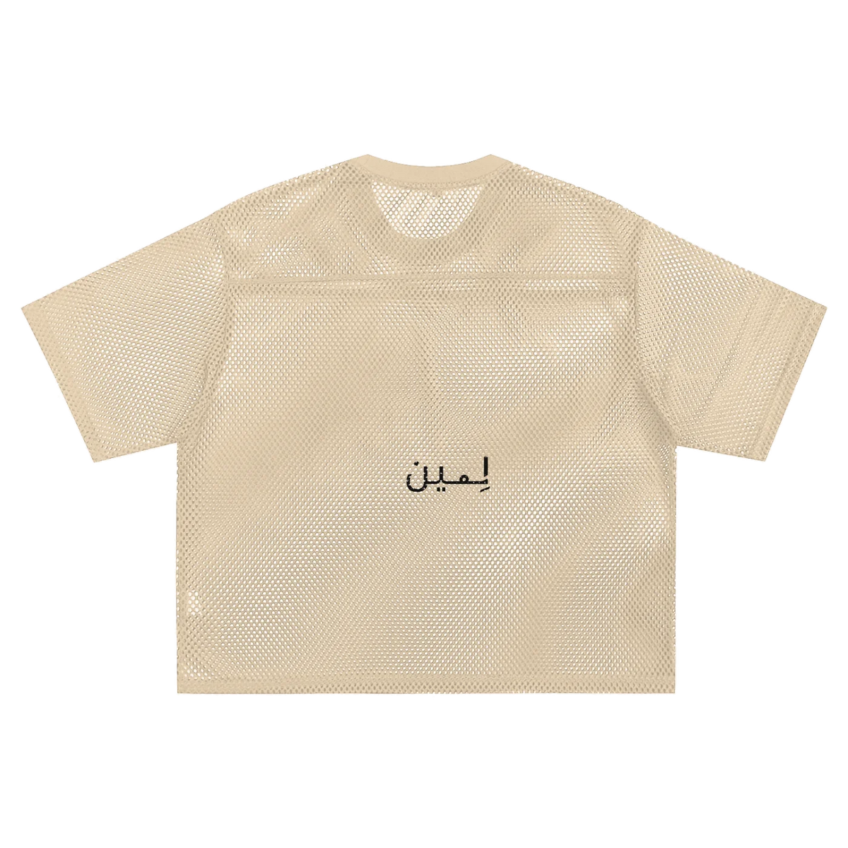 The Net Tee in Apricot, back #Color_Apricot