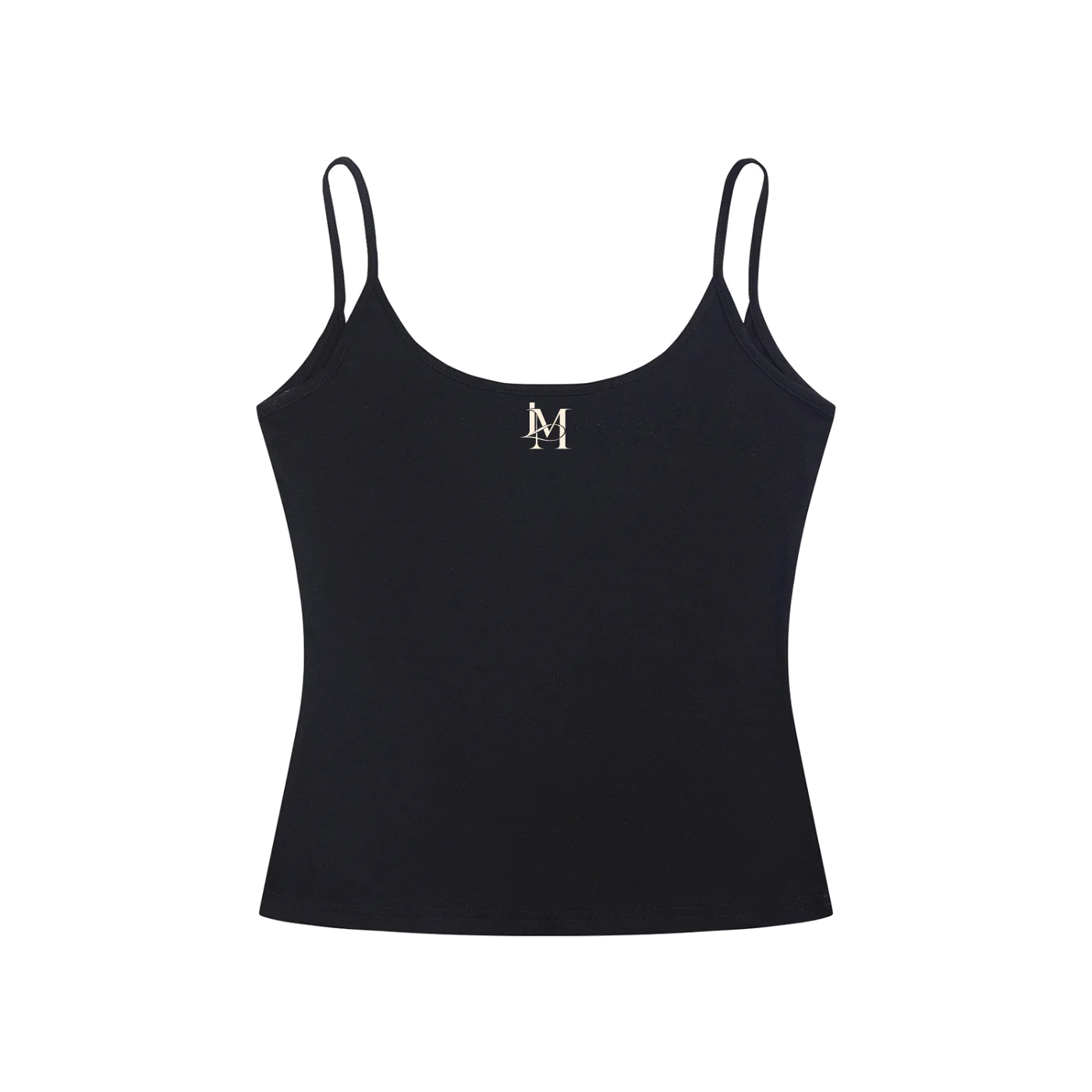 The Open-Back Tank in Black #Color_Black
