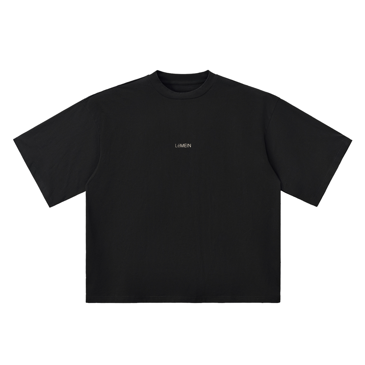 The Oversized Tee in Black #Color_Black