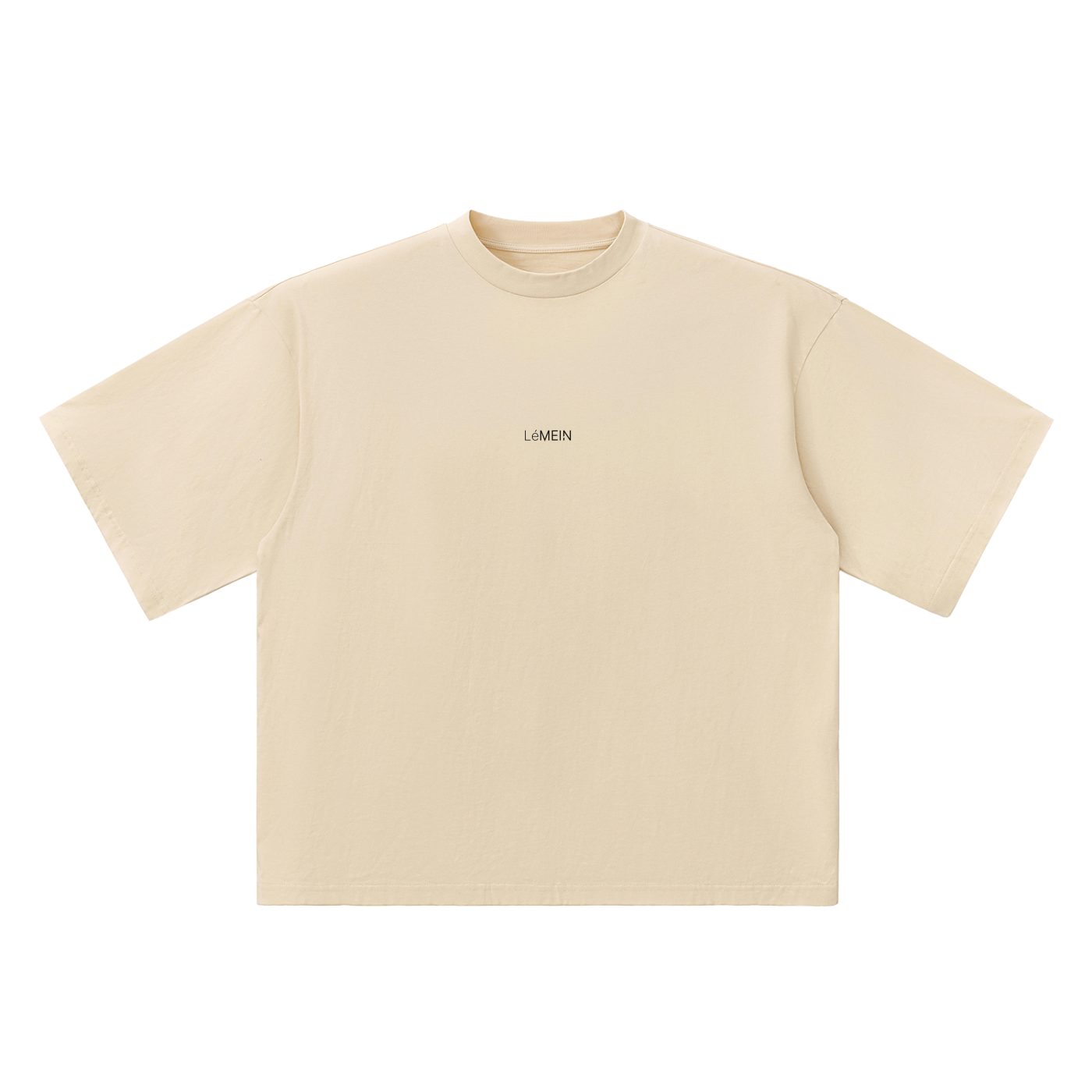 The Oversized Tee in Apricot #Color_Apricot