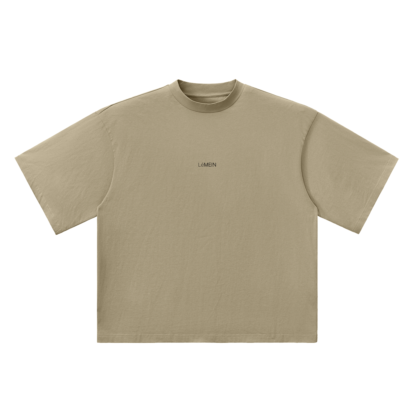 The Oversized Tee in Gray Green #Color_Gray Green