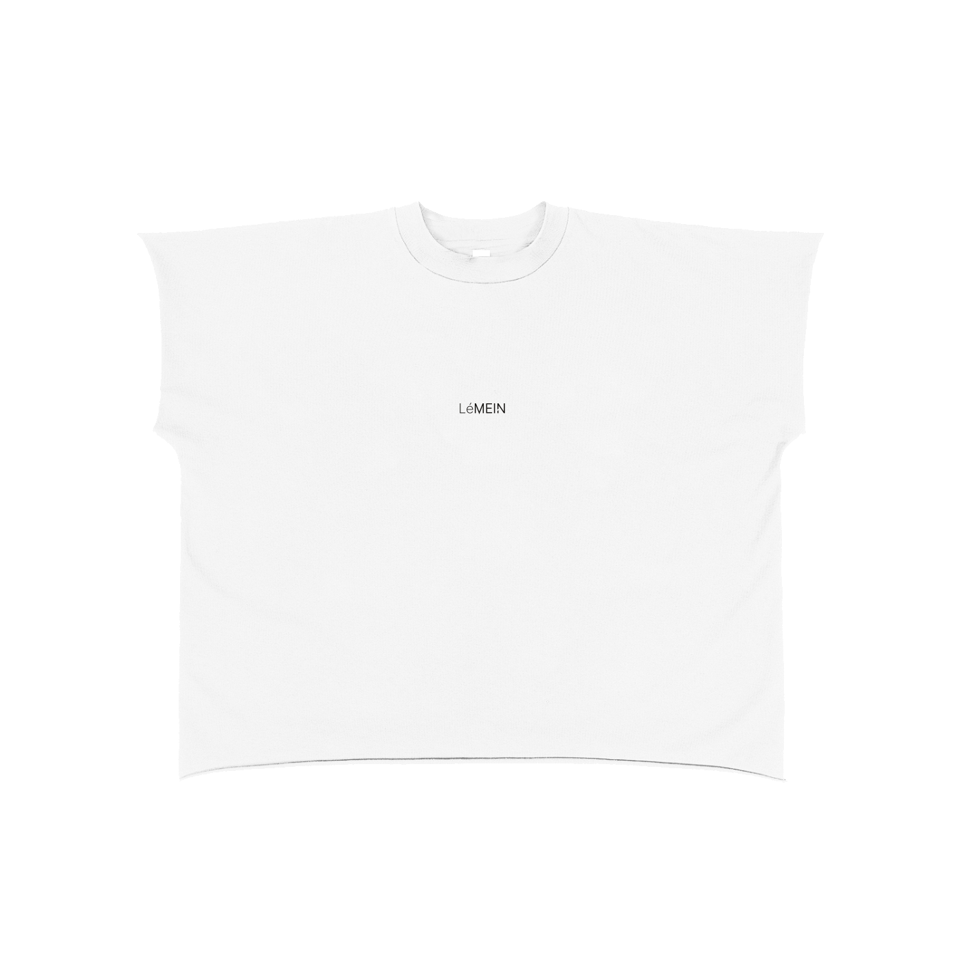The Raw Edge Tee in White #Color_White