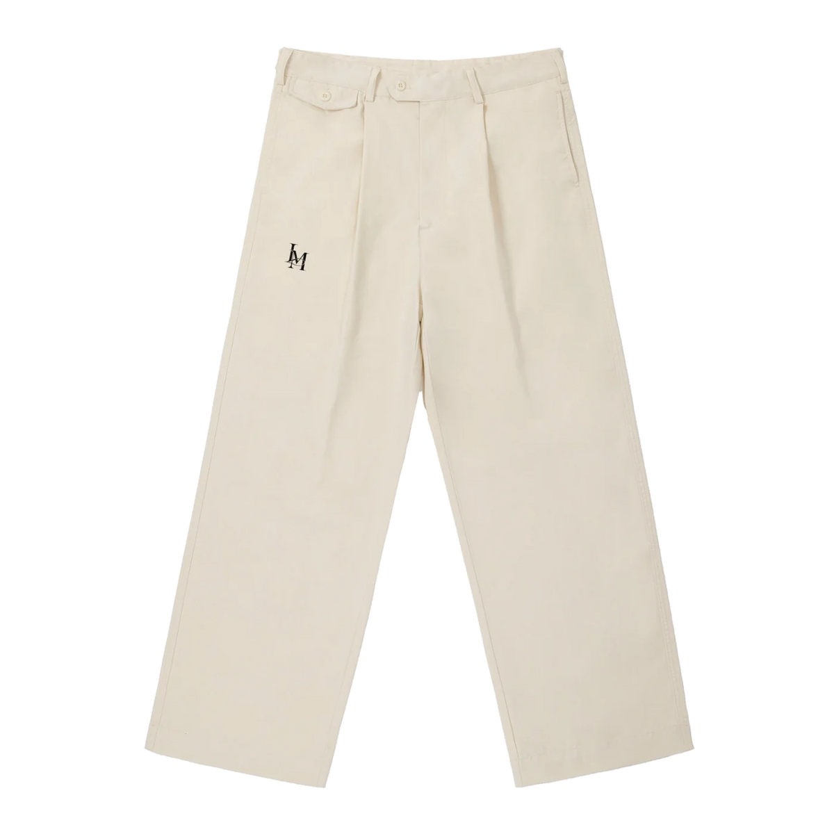 The Straight Trouser in Beige #Color_Beige