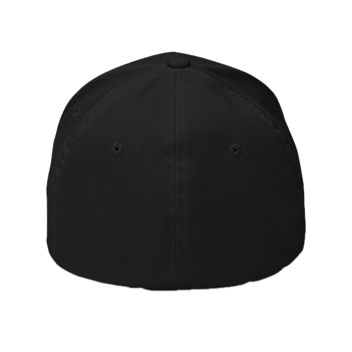 The Structured Cap in Black, view 2 #Color_Black