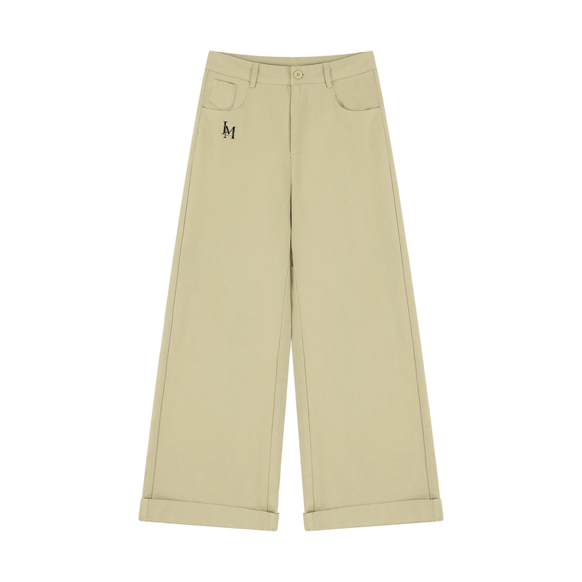 The Tencel Trouser in Khaki #Color_Khaki