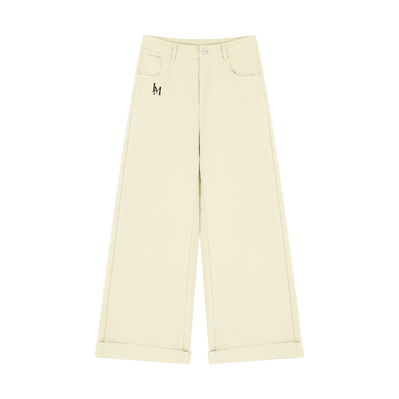 The Tencel Trouser in Apricot #Color_Apricot
