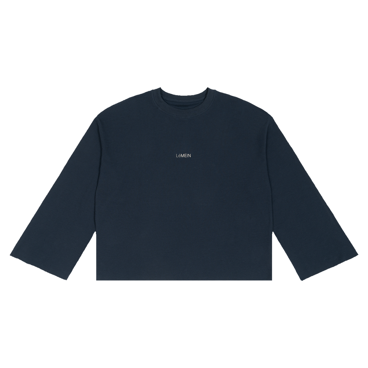 The Waffle Tee in Navy Blue #Color_Navy Blue