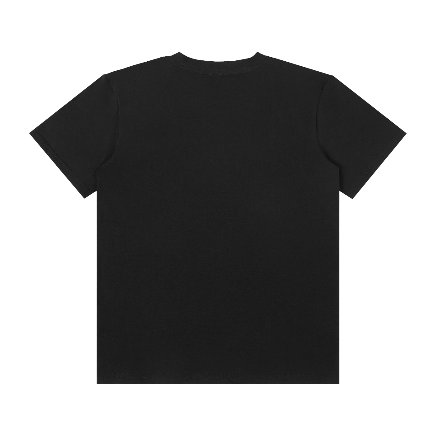 The Classic Tee in Black Beauty, back #Color_Black Beauty