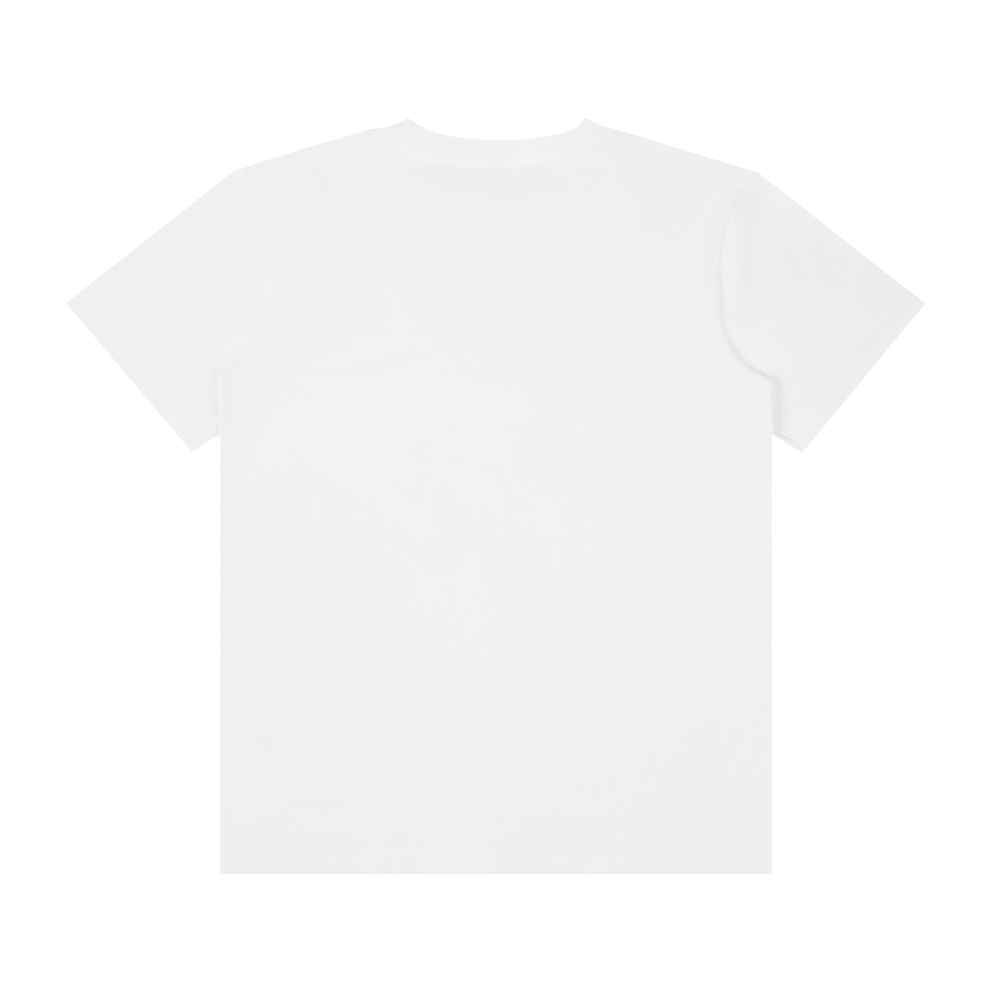 The Classic Tee in Lucent White, back #Color_Lucent White