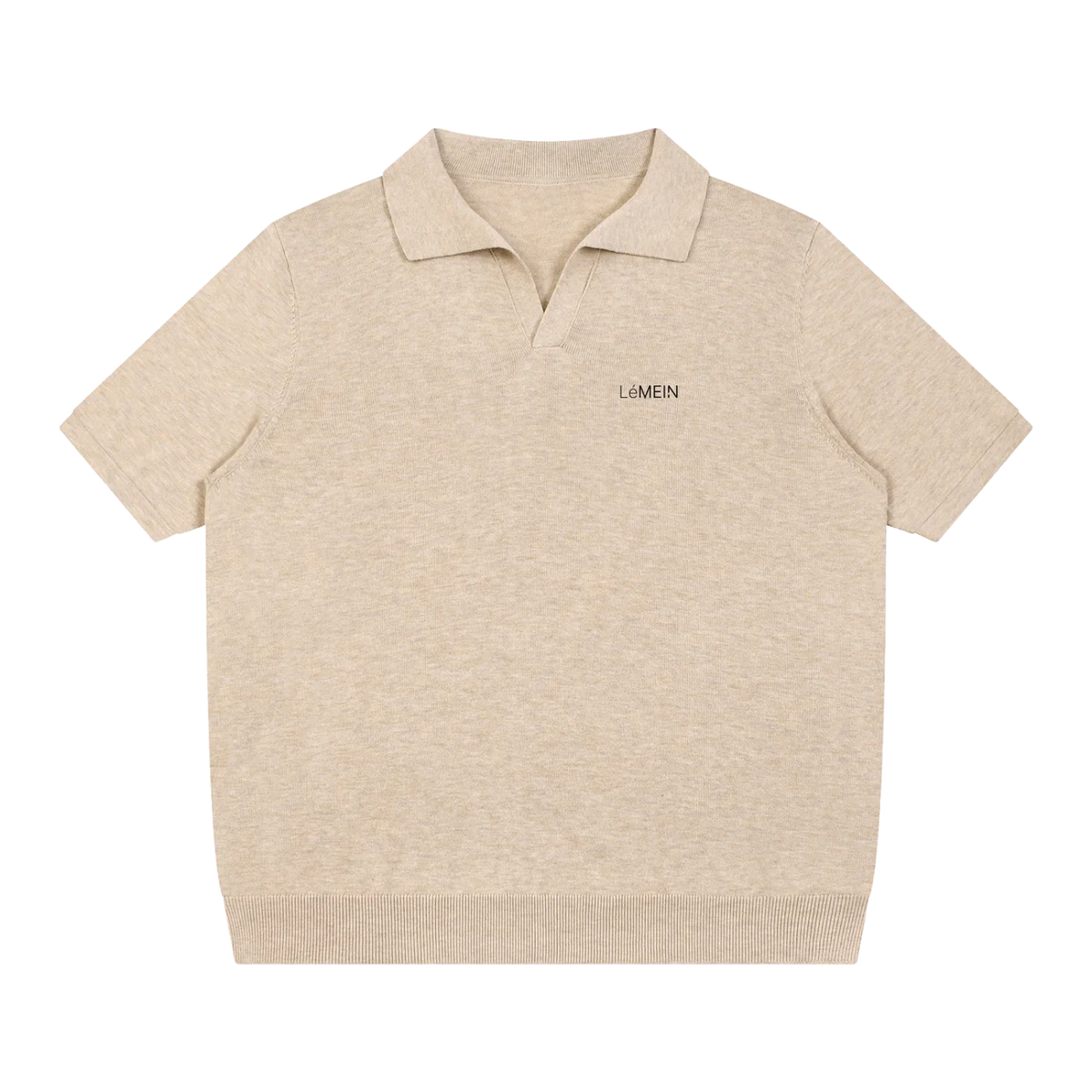 The Oversized Polo in Mild Apricot #Color_Mild Apricot