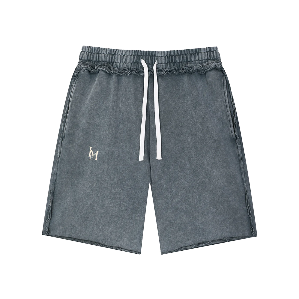 The Washed Short in Medium Gray #Color_Medium Gray