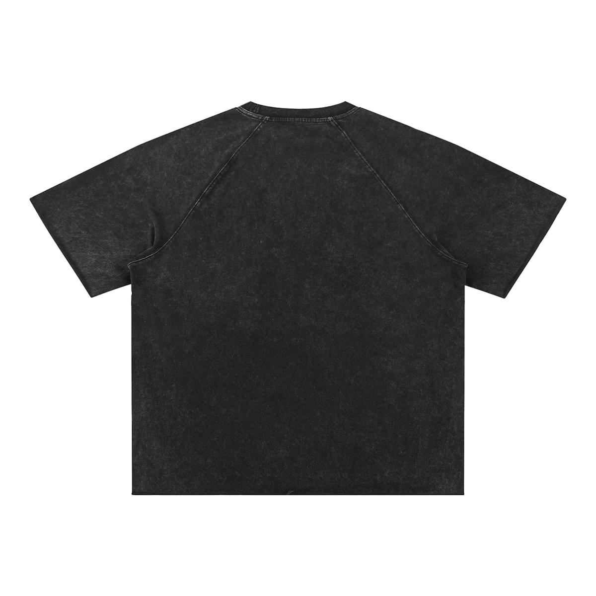 The Mineral Tee in Black, back #Color_Black