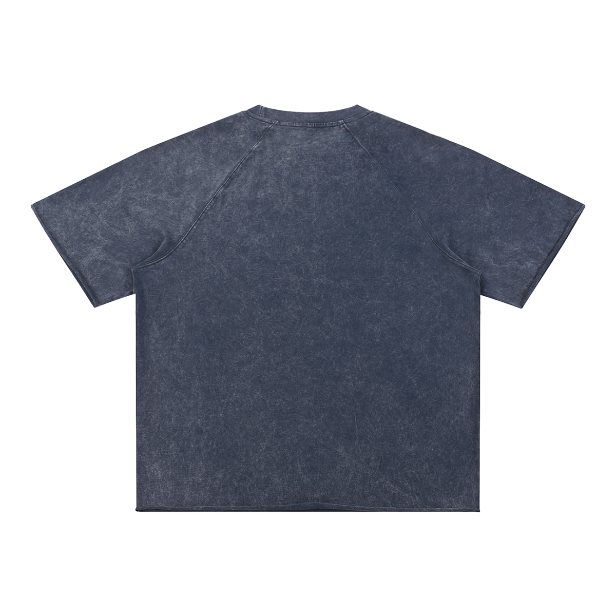 The Mineral Tee in Navy Blue, back #Color_Navy Blue