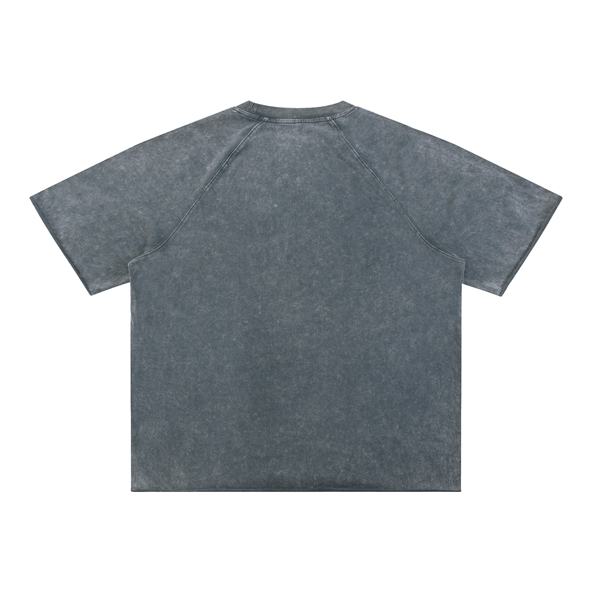 The Mineral Tee in Medium Gray, back #Color_Medium Gray