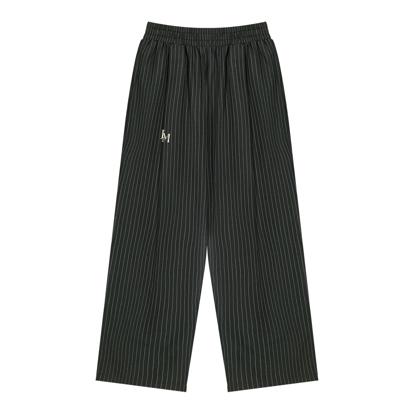 The Pleated Trouser in Black #Color_Black