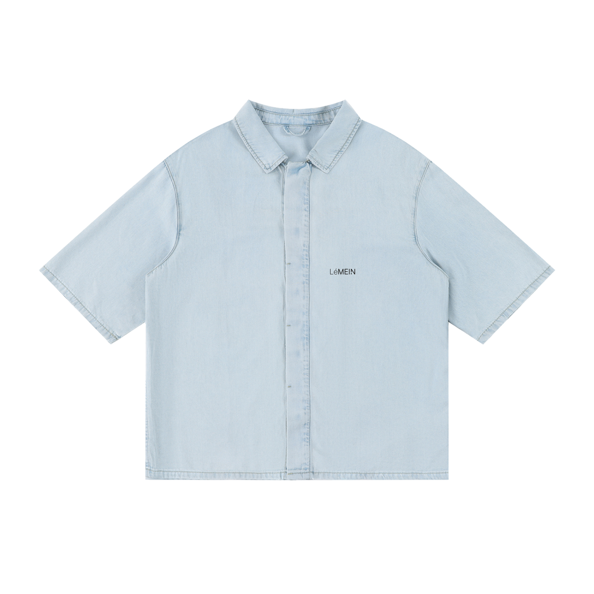 The Lyocell Shirt in Light Blue #Color_Light Blue