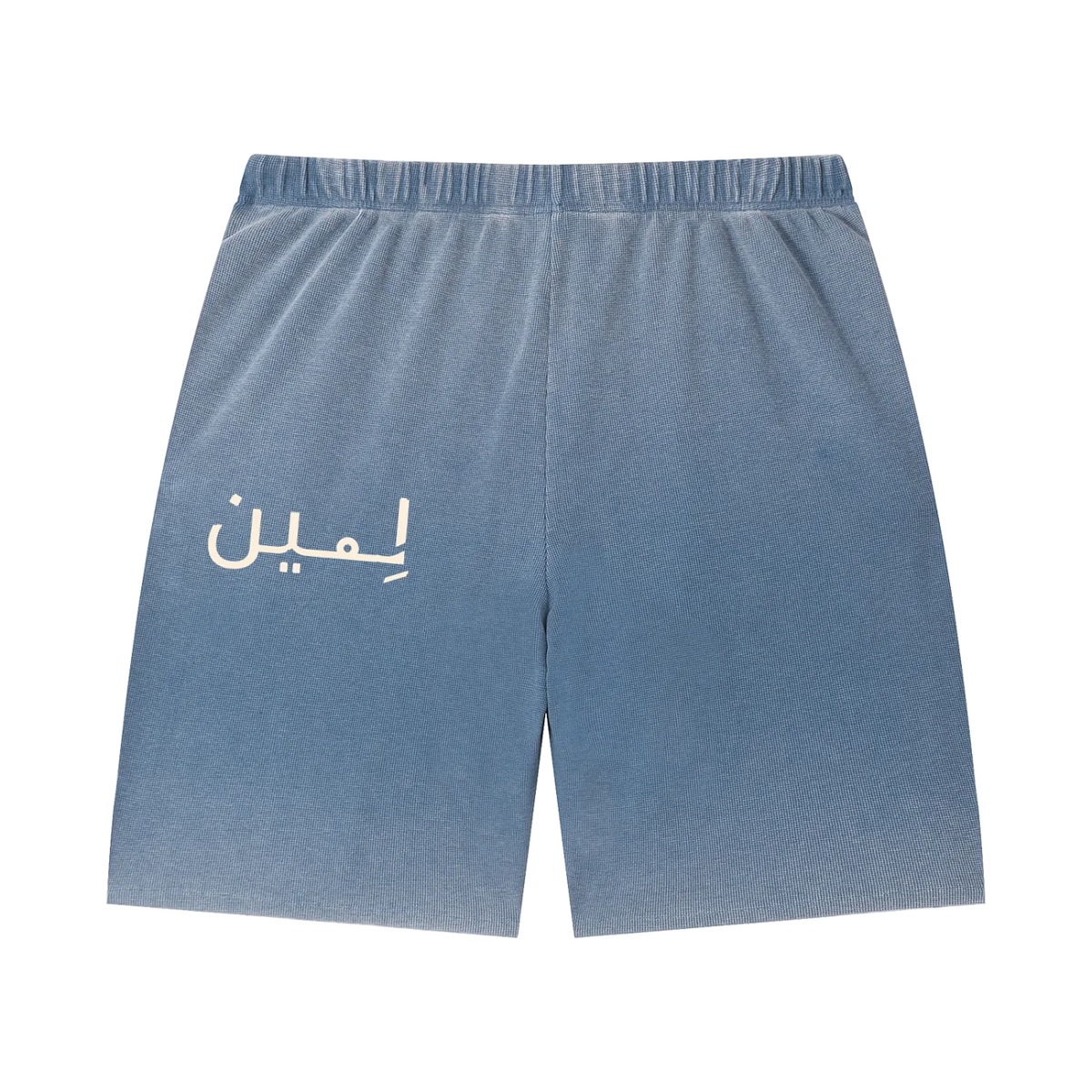 The Sunfade Short in Blue, back #Color_Blue