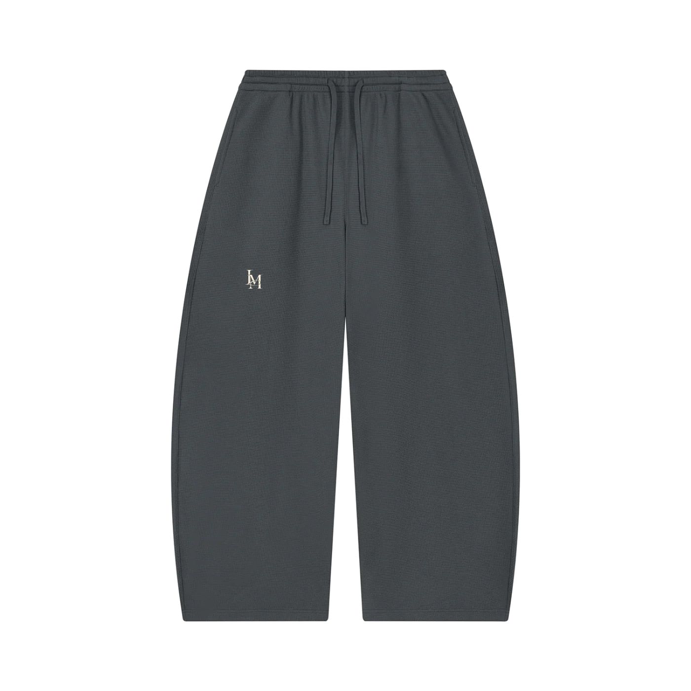 The Waffle Trouser in Dark Gray #Color_Dark Gray