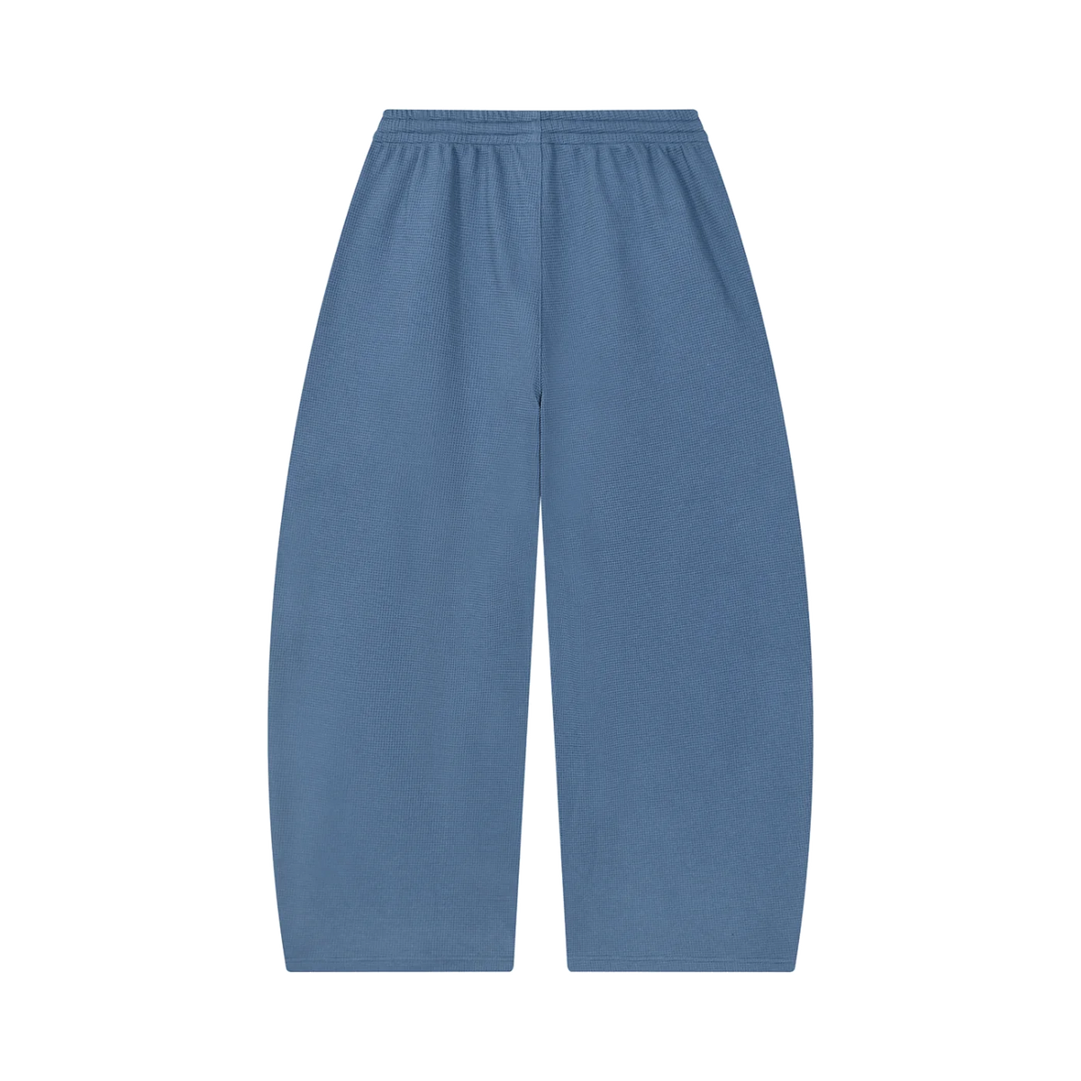 The Waffle Trouser in Jeans Blue, back #Color_Jeans Blue