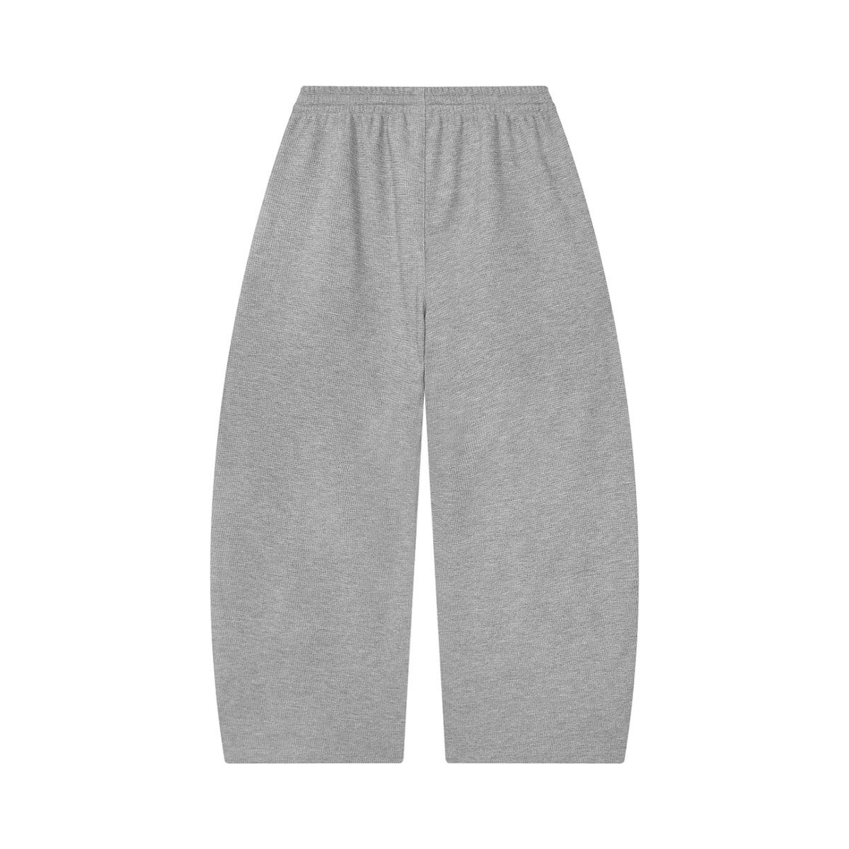The Waffle Trouser in Flower Gray, back #Color_Flower Gray