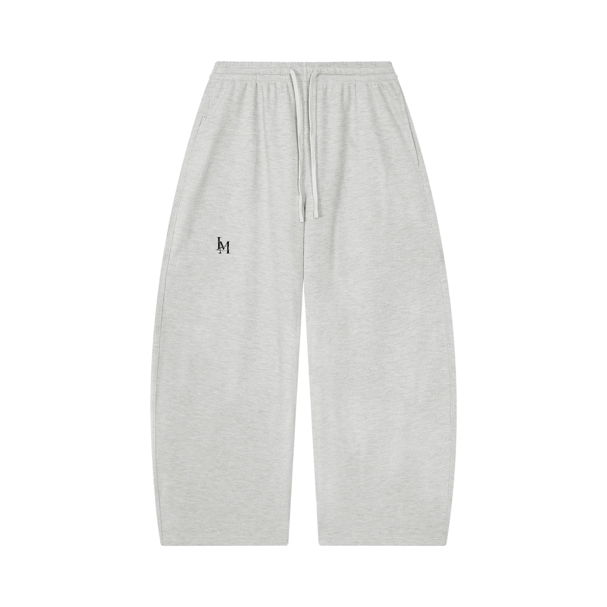 The Waffle Trouser in Oat Gray #Color_Oat Gray